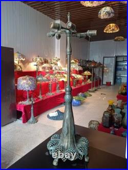Replica of Tiffany Art Nouveau antique Desk lamp Base, Bronze US Duty Free