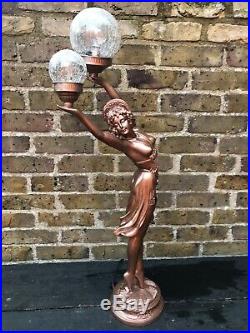 Reproduction Art Deco Lady Lamp