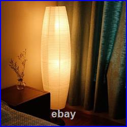 Rice Paper Floor Lamp with Foot Switches, White Paper Floor Lantern, Art Deco A