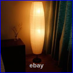 Rice Paper Floor Lamp with Foot Switches, White Paper Floor Lantern, Art Deco A
