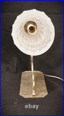 SCHNEIDER 1930 FRENCH ART DECO WALL SCONCE. Lights lamp 1925 muller