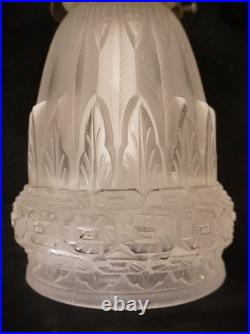 SCHNEIDER 1930 FRENCH ART DECO WALL SCONCE. Lights lamp 1925 muller