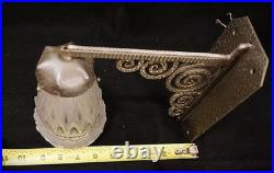 SCHNEIDER 1930 FRENCH ART DECO WALL SCONCE. Lights lamp 1925 muller