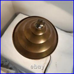 Saturn Copper Art Deco Desk/ Table Lamp Silverware Products 12 Antique 1930's