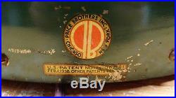Scarce 1930s Art Deco McBrayer Whiskey Cab Light Beer Bar Sign Lamp Price Bros