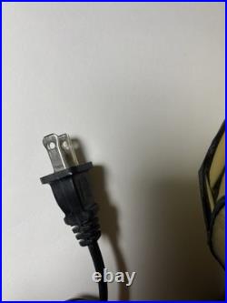 Stained Glass Shell Lamp Art Deco Tiffany Style Table Lamp 7.5