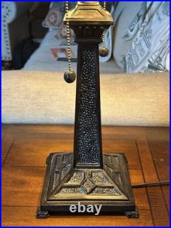 Table Lamp Art Deco Look Double Pull Chain Made In China