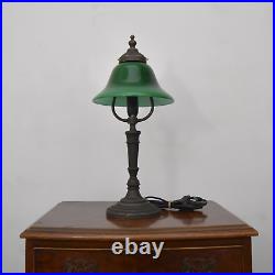 Table Lamp in Art Deco Style Emerald