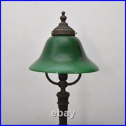 Table Lamp in Art Deco Style Emerald