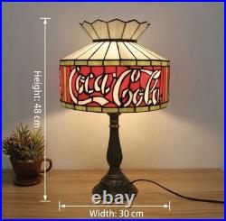 Tiffany Style Desk Lamp Warm Atmosphere & Art Deco Coca Cola