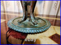 Tiffany Style bronze base