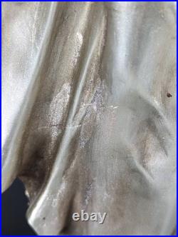 Toscano Art Deco Style Peacock Twin Maiden Table Lamp Beautiful Ladies Torchier