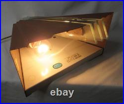 Underwriters Laboratories Art Deco Portable Lamp Wall Sconce Max 60 Watt Bulb