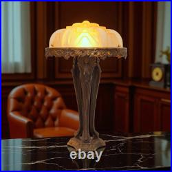 Unique Art Deco Design Table Lamp NEW TRINITY Brass Lamp Rare