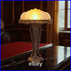 Unique Art Deco Design Table Lamp NEW TRINITY Brass Lamp Rare
