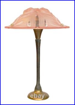 Unique Art Deco Lamp Roses Kiss Light Collector Brass Lamp Berlin