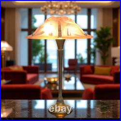 Unique Art Deco Lamp Roses Kiss Light Collector Brass Lamp Berlin