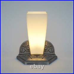 Unique Art Deco Table Lamp OBÉLISQUE INVERSÉ One Of A Kind Table Light Lamp