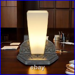 Unique Art Deco Table Lamp OBÉLISQUE INVERSÉ One Of A Kind Table Light Lamp