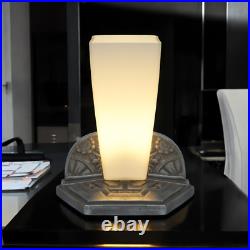 Unique Art Deco Table Lamp OBÉLISQUE INVERSÉ One Of A Kind Table Light Lamp