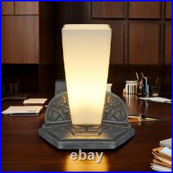 Unique Art Deco Table Lamp OBÉLISQUE INVERSÉ One Of A Kind Table Light Lamp