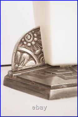 Unique Art Deco Table Lamp OBÉLISQUE INVERSÉ One Of A Kind Table Light Lamp