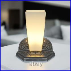 Unique Art Deco Table Lamp OBÉLISQUE INVERSÉ One Of A Kind Table Light Lamp