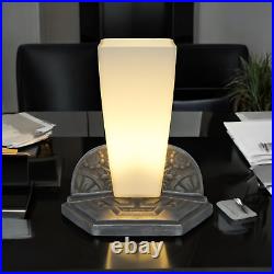 Unique Art Deco Table Lamp OBÉLISQUE INVERSÉ One Of A Kind Table Light Lamp