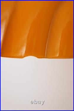 Unique Design Type Déco Banker's Lamp Amber Shell Unique Specimen Brass Lamp