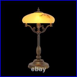 Unique Type Déco Art Nouveau Table Lamp Bradford City Unique Brass