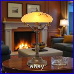 Unique Type Déco Art Nouveau Table Lamp Bradford City Unique Brass