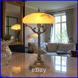 Unique Type Déco Art Nouveau Table Lamp Bradford City Unique Brass