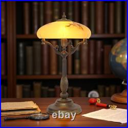 Unique Type Déco Art Nouveau Table Lamp Bradford City Unique Brass