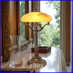 Unique Type Déco Art Nouveau Table Lamp Bradford City Unique Brass