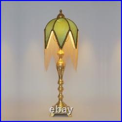 Unique Type Déco Art Nouveau Table Lamp Stoke on Trent Unique Brass