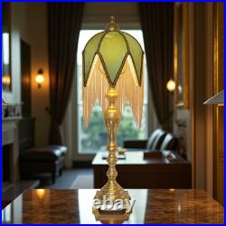 Unique Type Déco Art Nouveau Table Lamp Stoke on Trent Unique Brass