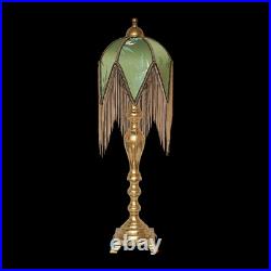 Unique Type Déco Art Nouveau Table Lamp Stoke on Trent Unique Brass