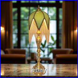 Unique Type Déco Art Nouveau Table Lamp Stoke on Trent Unique Brass