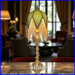 Unique Type Déco Art Nouveau Table Lamp Stoke on Trent Unique Brass