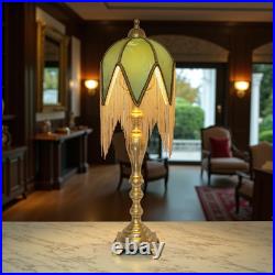 Unique Type Déco Art Nouveau Table Lamp Stoke on Trent Unique Brass