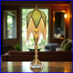 Unique Type Déco Art Nouveau Table Lamp Stoke on Trent Unique Brass