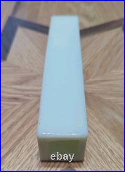 Uranium Glass Art Deco Styled Table Lamp Recently Refurbished