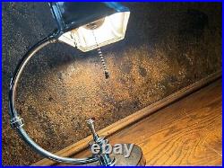 VINTAGE Art Deco Chrome Desk / Table Lamp 1933 World Fair Gilbert Rohde