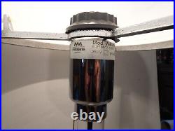 VINTAGE VALENTINO METALARTE TABLE LAMP WILHELM WAGENFELD BAUHAUS 1990s SPAIN