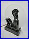 VTG_1986_Sarsaparilla_NJ_Art_Deco_Black_Metal_Nude_Woman_Lamp_with_Glass_Moon_01_zqbi