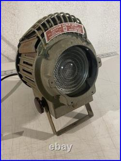 VTG Bantam Super Spot Theatre Studio Spotlight Art Deco Light Decor 500w Works