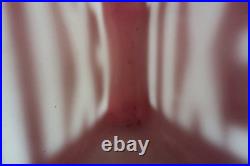 VTG Industrial EXIT Sign Glass Globe Lens Double-Sided Red White Collectible B16