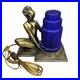 VTG_Sarsaparilla_Art_Deco_Nymph_Lamp_w_Cobalt_Glass_Waterfall_Shade_Works_01_qpk