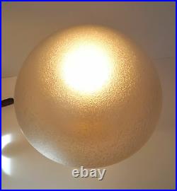 Very Elegant Art Deco Banker's Lamp Mushroom Light Table Lamp Brass