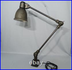 Very High Quality Art Deco FABRILUX Workshop Lamp Joint Arm DISCO Bauhaus Era
